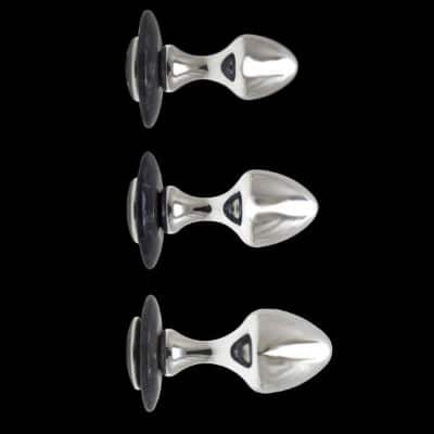 Upminster Royale aluminum butt plug by Crowned Jewels