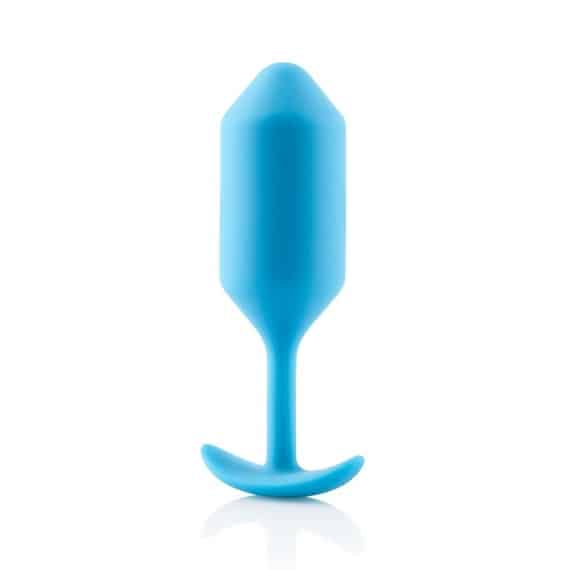 bVibe Snug Plug 3 in teal silicone