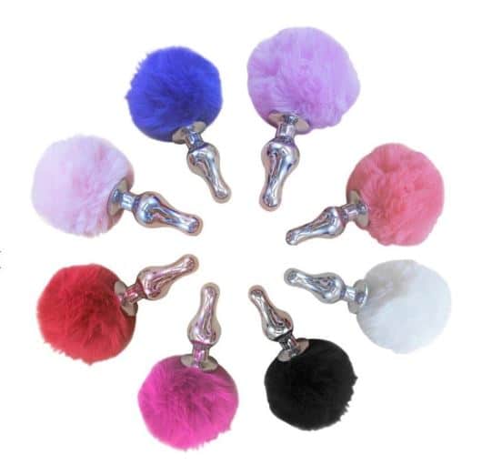 Loveplugs bunny tail aluminum plugs