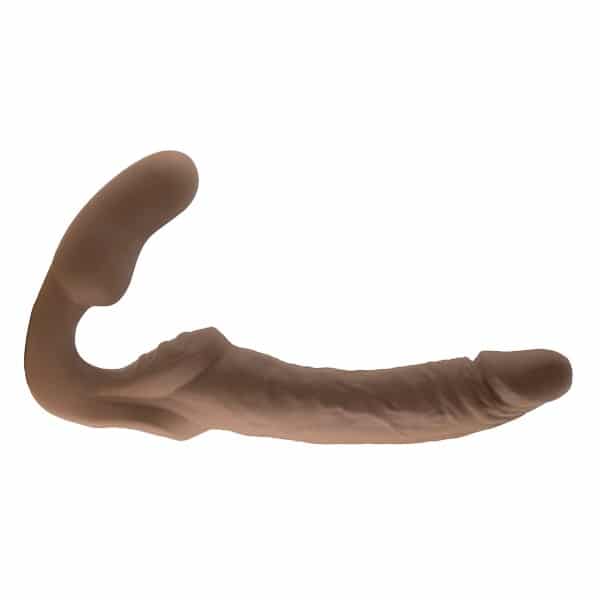 fuze tango strapless dildo in realistic flesh tones