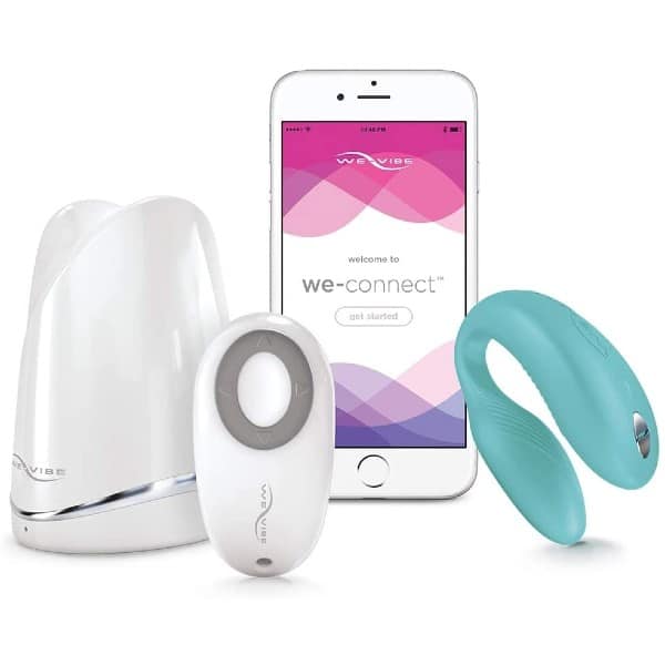 We-Vibe Sync vibrator with remote control and charging dock